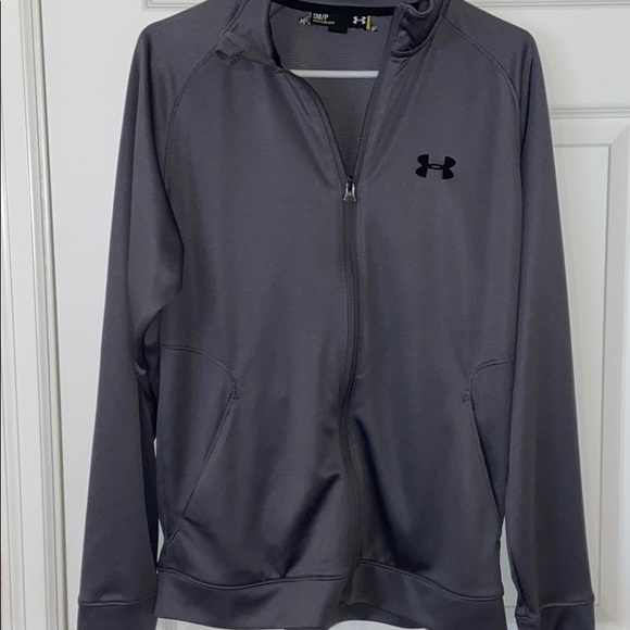 Under Armour full zip gray jacket - Picture 2 of 2